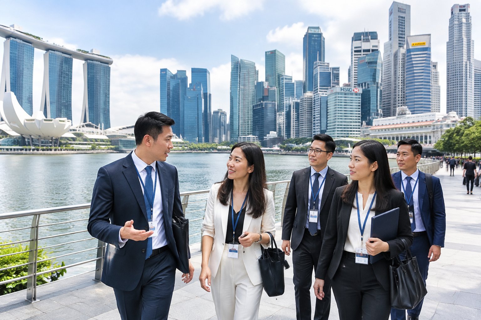 新加坡定制游-企业出海考察金融区参访-Singapore Corporate Visit